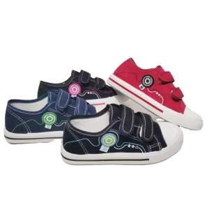 Factory Customizable Girls Casual Canvas Shoes Comfortable Injection Walking Fashion for Kids