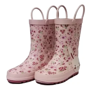 Factory Customized 100% Waterproof Rubber Rain Boots for Children