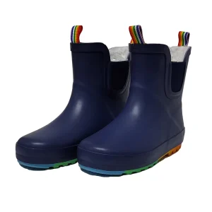 Factory Customized Chelsea Boots Waterproof Rubber Rain Boots Colourful Outsole for Children