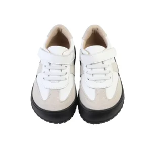 Factory Customized Outdoor Wider Toe Casual Shoes Leather Ergonomic Design Barefoot Sneakers For Baby Children