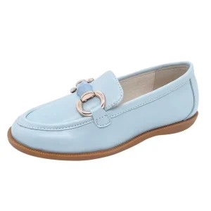 Factory Direct Baby Shoe Stylish Loafer Children Girls School Shoes Genuine Leather Shoes