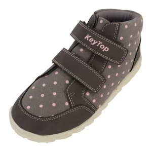 Factory Direct Kids Barefoot Shoes Natural Foot Development High Top Protect Ankle Hook Loop Kindergarten Boys Girls Sneakers