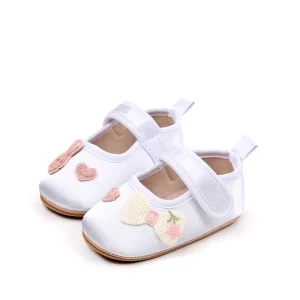 Factory Direct Newborn Baby Girls Soft Sole Shoes for 0 15 Months