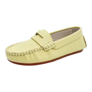 Factory Direct Sale Light Weight Children Leather Shoes Classic Leisure Shoes for Kids