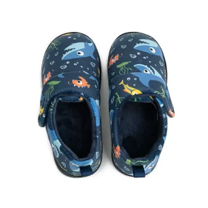 Factory Direct Sale Open Type Various Styles Of Beautiful Crystal Super Soft Sublimation Printed Buckle slippers For Boys