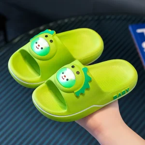 Factory Direct Sales Cartoon Luminous Children’s Slippers PVC Wear Fashion Men and Women Summer Slippers
