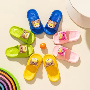 Factory Direct Sales Cute Cartoon Children’s Slippers Indoor Non slip Fashion Boys and Girls Summer Slippers