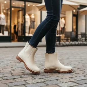 Factory Direct Women’s Adult Low Tube Rain Boots Waterproof Non-slip Thickened Wear-resistant Fashion Outdoor