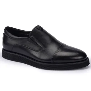 Factory Genuine Leather School Fashion Boys School Shoes Black Kids Shoes Children Men Dress Shoes