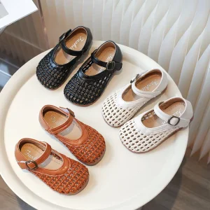 Factory Girls Light Breathable Casual Shoes Flat Casual Mary Jane Shoes for Girl