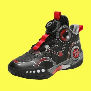 Factory Kids Basketball Style Shoes Custom Fashion Durable Anti-Slip Outdoor Training Sport Shoes