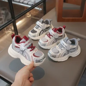 Factory Kids Casual Sneakers Breathable Children’s Fashion Shoes Flat Sport Running Shoes