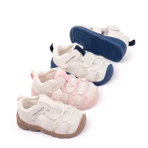 Factory Low Moq High Quality Breathable Summer Baby Toddler Sneaker Shoes Kids Summer Sandals