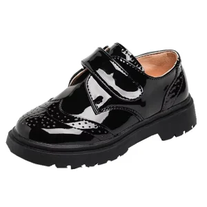 Factory New Student Black Kids School Shoes for Boys and Girls Casual Baby Children Kids Shoes