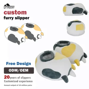 Factory Novelty Monster Dino Slippers Unisex Soft Plush Home Animal Custom Paw Claw Shoes for Kids