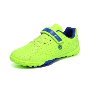 Factory OED Boys Girls Low Cut TF Futsal Shoes Breathable Soft Sole Anti Slip Professional Indoor Outdoor Training Soccer Cleats