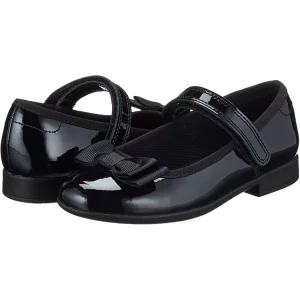 Factory Price 100% Genuine Leather Youth Simple Fashionable Dress Flats Children HOOK&LOOP Closure Anti Slip Shoes