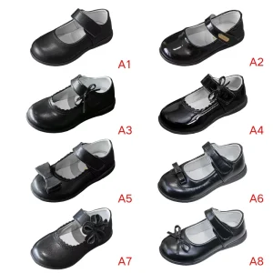 Factory Price China Children Girl Dress Shoes School Black School Kids Shoes Mary Jane Shoes