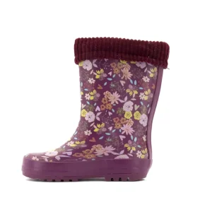 Factory Price Custom Rubber Waterproof Rain Boots for Girls Lightweight and Thermal for Winter and Autumn Seasons