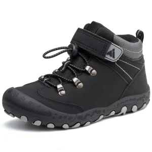 Factory Price Waterproof Anti Slip Durable Hook Loop Closure Colorful Comfortable Climbing Trekking Shoes Kids