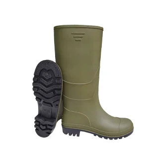 Factory Safety Rain Boots Men Anti slip Waterproof Rain Boots Black PVC Rain Boots for Industry China Adult Unisex DR-8U-41