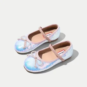 Factory Sale Non-Slip Kids Shoes for Summer & Spring Slip-On Design Casual & Wedding/Party Dress Girls Mary Jane Flats