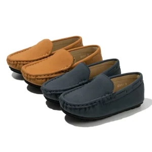 Factory School Party Four Seasons Toddler Moccasin Rubber Anti slip Kids Loafers
