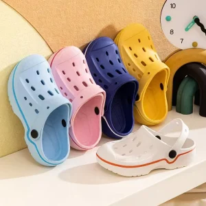 Factory Summer Children’s Flat Beach House Shoes Slippers Anti-slip Unisex Slippers and Sandals for Kids