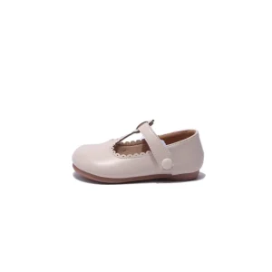 Factory Summer Supply Durable No-slip Girl Shoes Toddler Baby Genuine Leather Mary Jane Dress Shoes