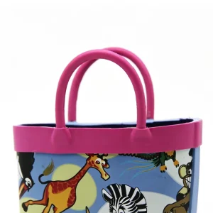 Factory Supply Kids Cartoon All Over Jungle Animal Print Rubber Rain Boots Washable Waterproof Non Slip Toddler Wellies