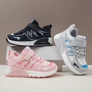 Factory Wholesale of Children’s Comfortable Walking Casual Shoes and Breathable Mesh Sports Shoes