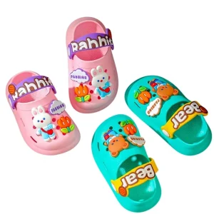 Factory Winter Children’s Flat Beach Hotel Slippers Anti slip Unisex Sandals for Kids