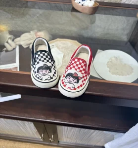 FactoryBuy Comfortable Kid Canvas Shoes Casual Pink Children Sneaker Toddler Girls Side Zip Canvas SneakerCanva