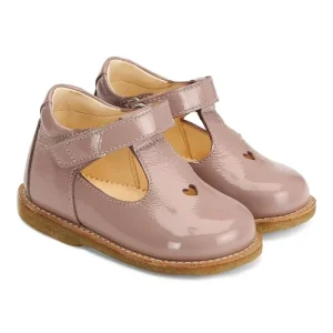 Fancy Baby Girls Dress Shoes Leather Kids Girls Shoes Ankle Mary Jane with Heart
