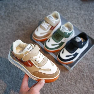 Fashion Boys Shoes Walking Shoes Kids Shoes Boys Girls Sneakers Breathable and Comfortable Wearable Non-slip Running Shoes