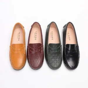 Fashion Breathable Slip On Driving Shoes for Kids Boys Casual Loafers Moccasins for Summer Winter Spring