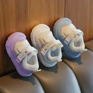 Fashion Casual Shoes for Girl High Quality Kids White Sneakers Walking Style New Baby Children Sport Boys Footwear