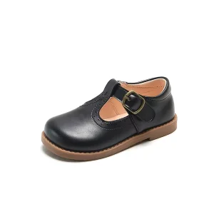 Fashion Children Shoes for Boys Girls Flat Non slip Soft Bottom Shoes School Uniform Dress Shoe Dance Performance New