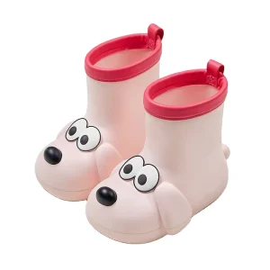 Fashion Children’s Shiny Rain Boots Baby Water Boots Cute Heart shaped Kid Rain Boots Cute Cartoon Children’s Rain Shoes