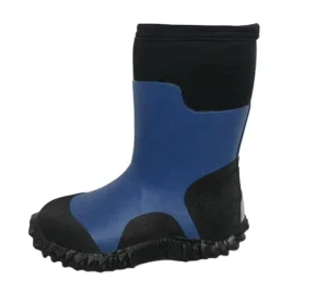 Fashion Colorful Warm Neoprene Kids Rain Boots