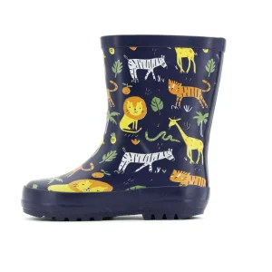 Fashion Custom Kids Printing Boots Boys Rubber Waterproof Rain Boots for Children