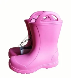 Fashion Custom Non slip Waterproof EVA Light Weight Kids Shoes with Handles Easy to Wear