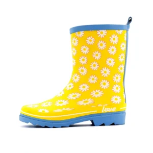 Fashion Custom Printing Unisex Toddler Shoes Rubber Waterproof Rain Boots for Children
