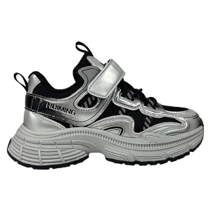Fashion Elastic Custom Band Light Weight Comfort Mesh Upper Kids Shoes Boys