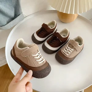 Fashion Girls Boys Mesh Breathable Casual Shoes Kids Soft Slip On Sneakers Child Outdoor Kindergarten Leisure Comfortable Shoes