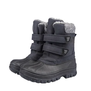 Fashion Mid-Calf Water Resistant Slip Resistant Winter Snow Boots for Kids