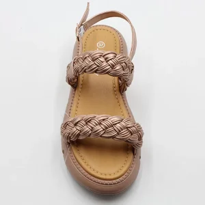 Fashion Sandals Non slip Soft Soled Weave Open Toe Cross Border Slip on Processing