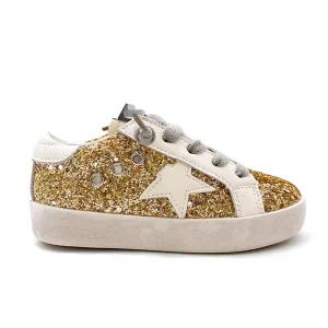 Fashion School Kids Dirty Shoes Boys Glitter Rubber Sole CCDB Kids Sneakers Star Children’s Casual Shoes Girls
