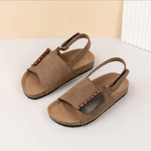 Fashion Summer Casual Sandals Flat Bottom Cork Beach Children Kids Baby Girl Sandals Shoes for Boys
