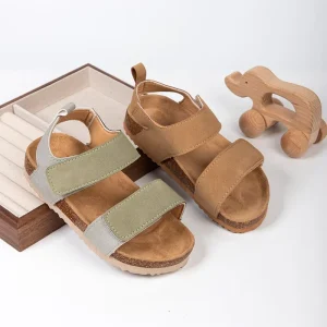 Fashion Summer Kids Non Slip Sandals Retro Boys Soft Soled Casual Beach Flip Flops